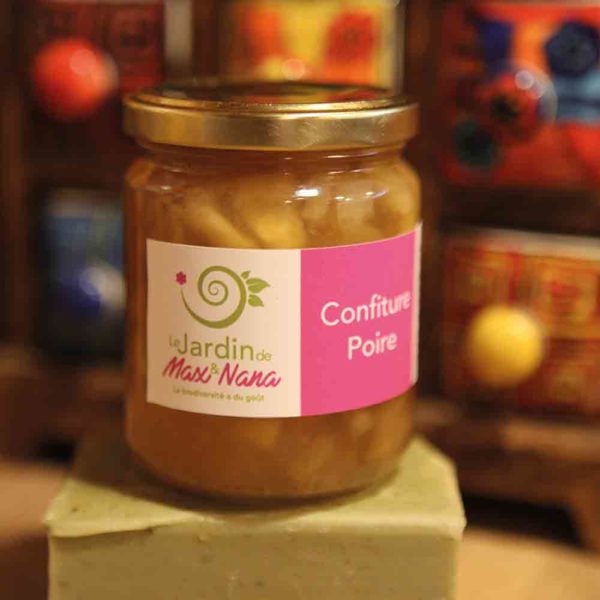 Confiture poire_Le Jardin de Max et Nana